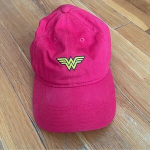 DC Comics Red Wonder Woman Logo Baseball Cap